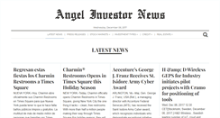 Desktop Screenshot of angelinvestornews.com